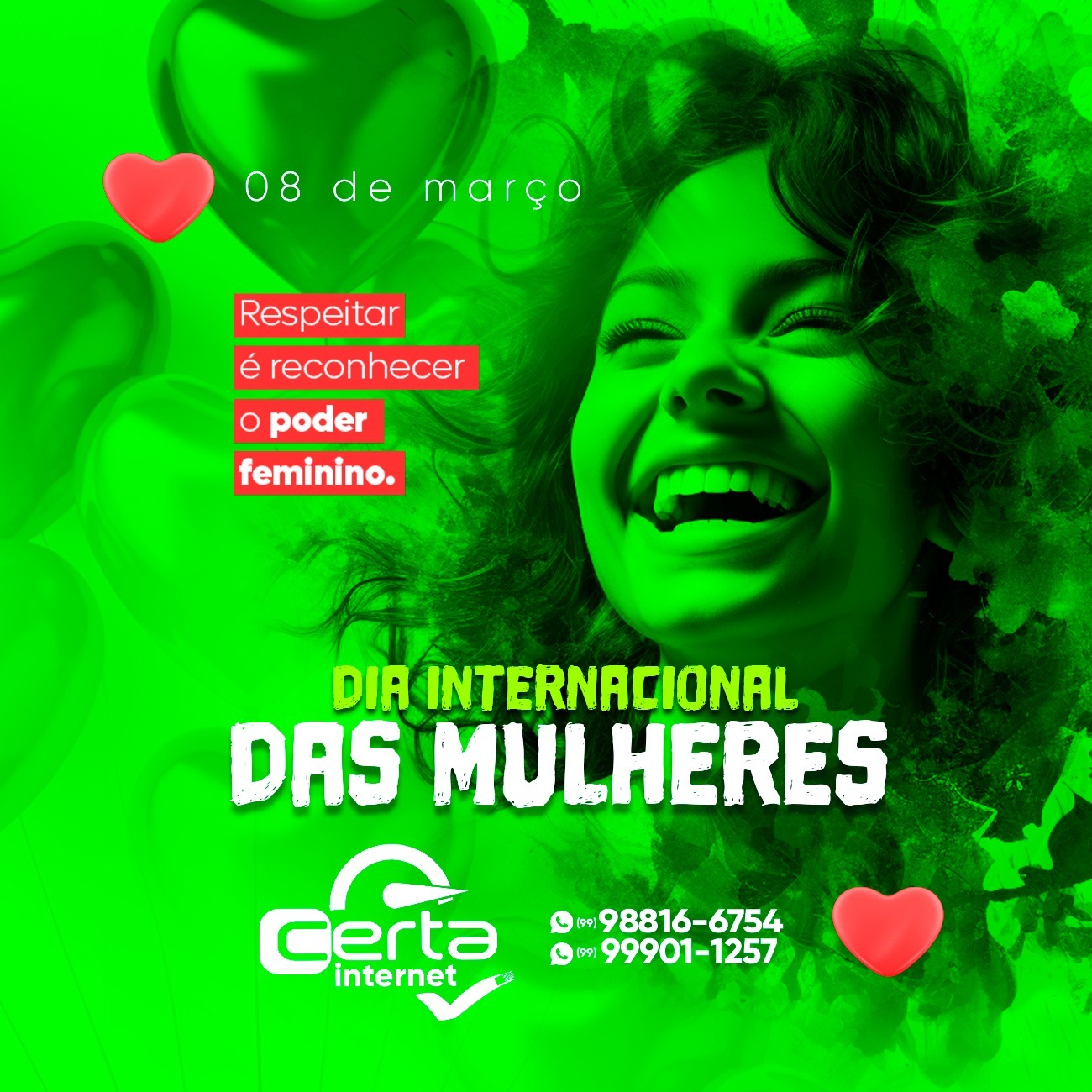 Confira A Mensagem Ao Dia Internacional Da Mulher Da Certa Fibra Blog